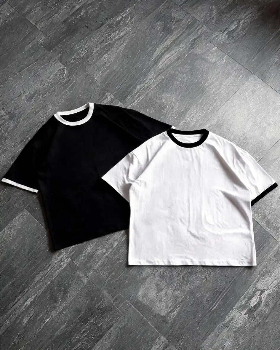 Boxy Ringer T-Shirt