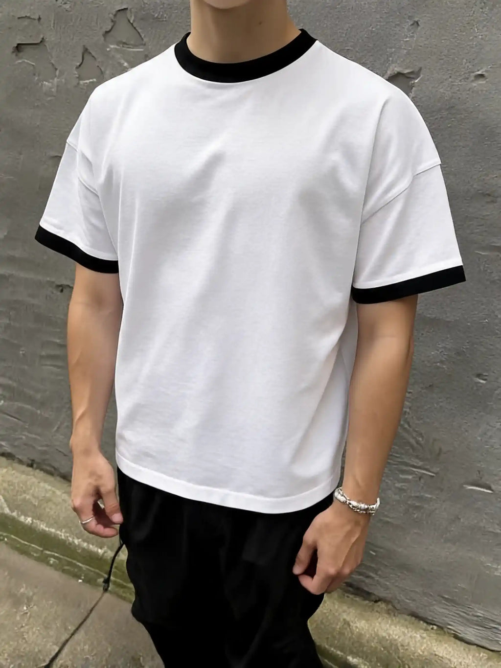oversize ringer t-shirt