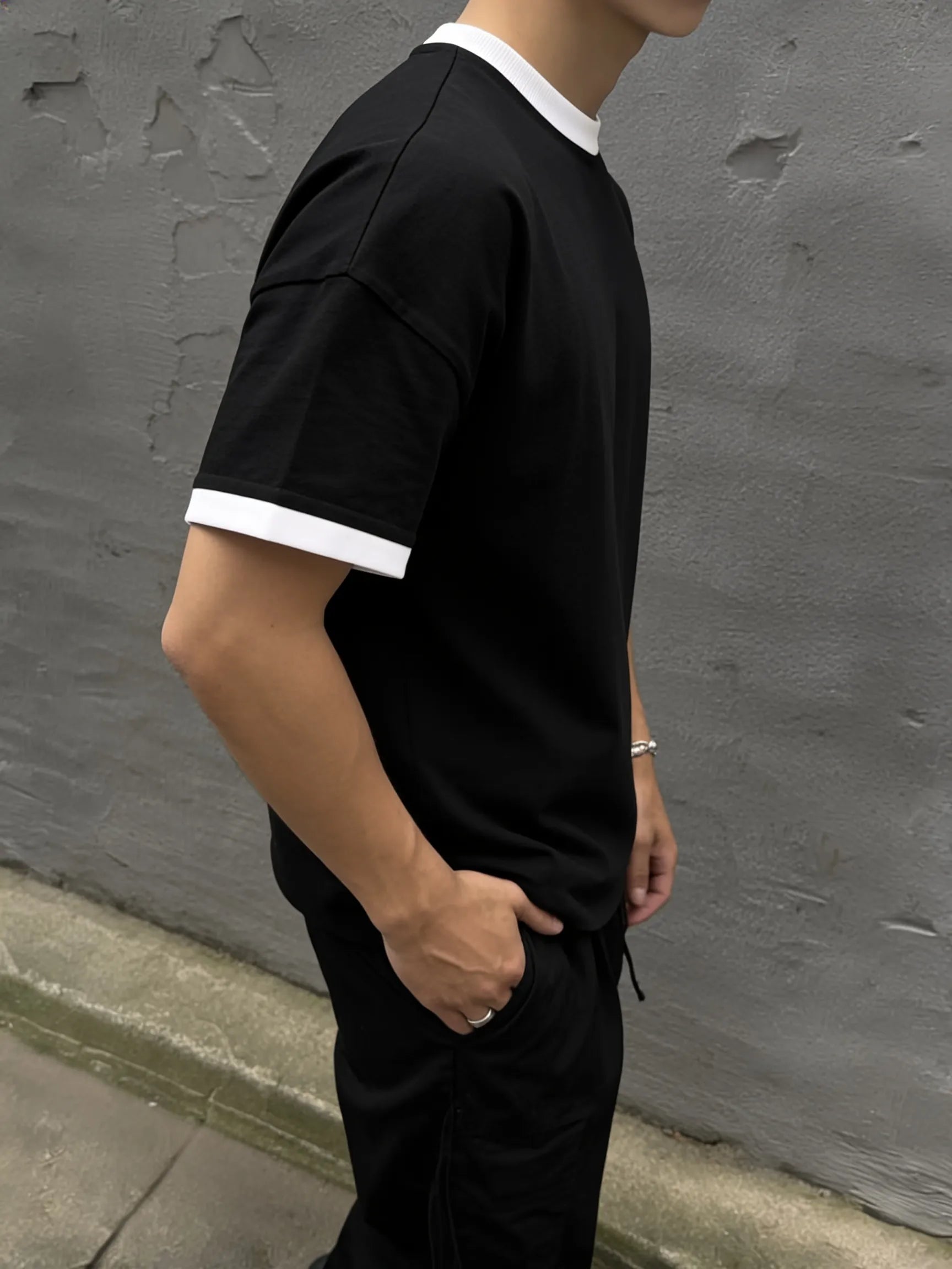 oversize ringer t-shirt
