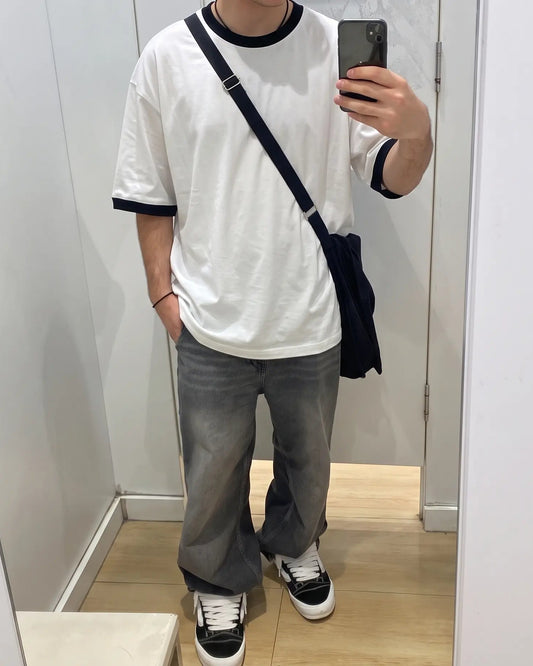 Boxy Ringer T-Shirt