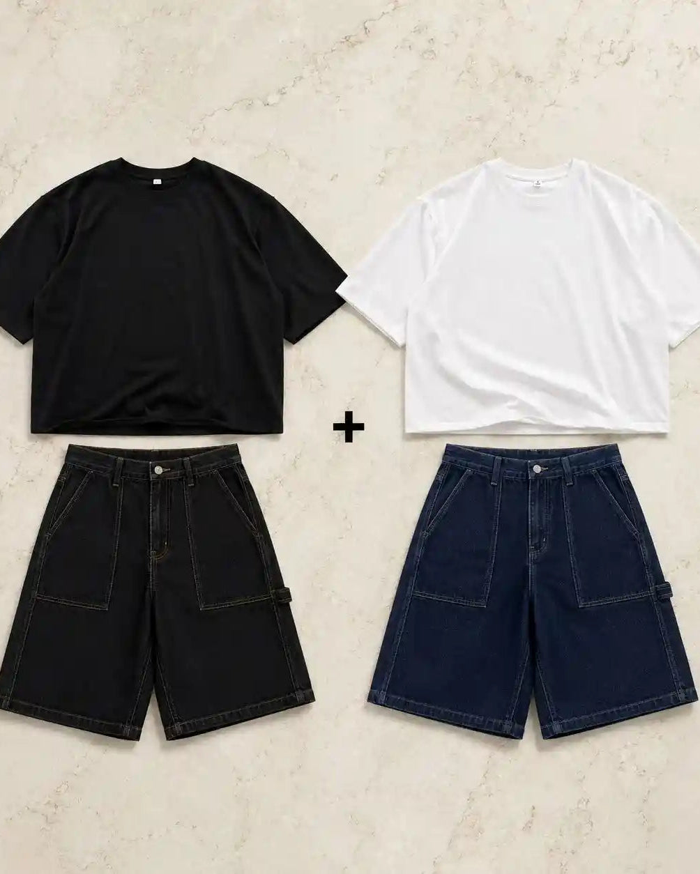 summer Outfit (Jorts+Boxy tshirt)🏖️